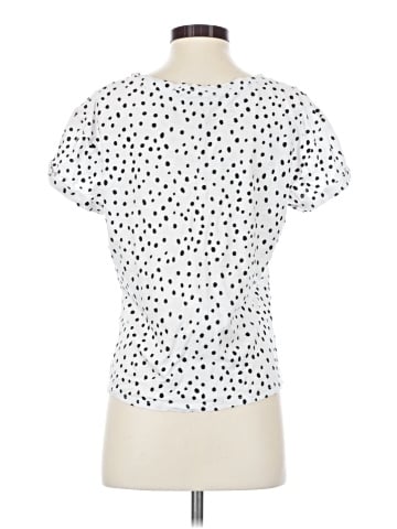 Bar III Short Sleeve Blouse (view 2)