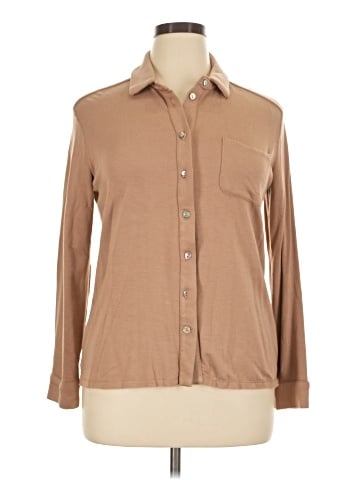 Bleusalt Long Sleeve Button-Down Shirt (view 1)