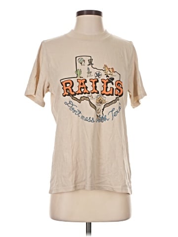 Rails Short Sleeve T-Shirt (view 1)