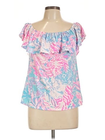 Lilly Pulitzer Short Sleeve Blouse (view 1)