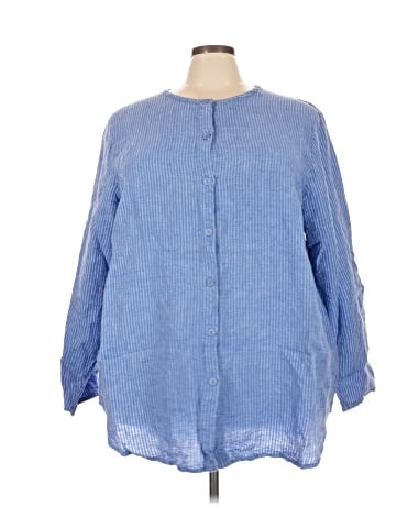Flax Long Sleeve Blouse (view 1)