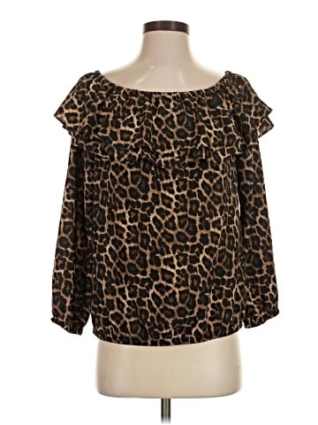 MICHAEL Michael Kors 3/4 Sleeve Blouse (view 1)