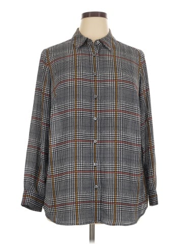 Charter Club Long Sleeve Blouse (view 1)