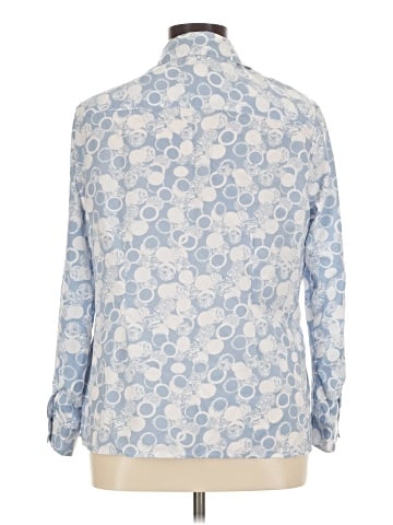 NY Collection Long Sleeve Blouse (view 2)