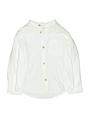 Zara Long Sleeve Button-Down Shirt (view 1)