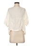 Zara Basic Ivory Short Sleeve Blouse Size 2 - photo 1