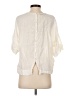 Zara Basic Ivory Short Sleeve Blouse Size 2 - photo 2