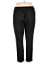 Chaps Solid Black Active Pants Size XL - photo 2