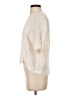 Zara Basic Ivory Short Sleeve Blouse Size 2 - photo 5
