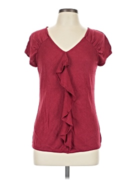 Alfani Short Sleeve Silk Top (view 1)