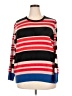 ModCloth Stripes Red Pullover Sweater Size 2X - photo 1