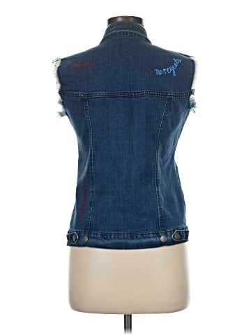 Kendall & Kylie Denim Vest (view 2)