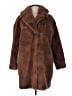 BCBGMAXAZRIA 100% Polyester Brown Coat Size XL - photo 1