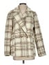 Gilli 100% Polyester Tweed Ivory Coat Size S - photo 1