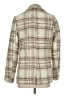 Gilli 100% Polyester Tweed Ivory Coat Size S - photo 2