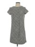 Zara Basic Chevron-herringbone Gray Casual Dress Size S - photo 1