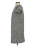Zara Basic Chevron-herringbone Gray Casual Dress Size S - photo 5