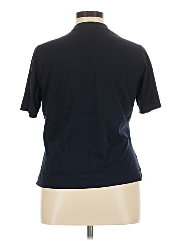 Banana Republic Factory Store Short Sleeve Henley (view 2)