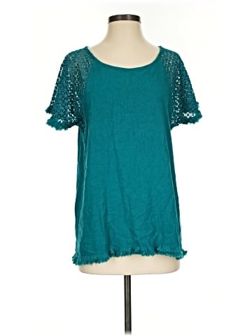 Umgee Short Sleeve Blouse (view 1)
