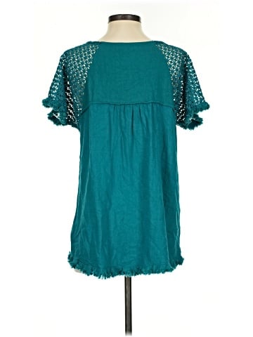 Umgee Short Sleeve Blouse (view 2)