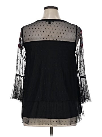 Lane Bryant 3/4 Sleeve Blouse (view 2)