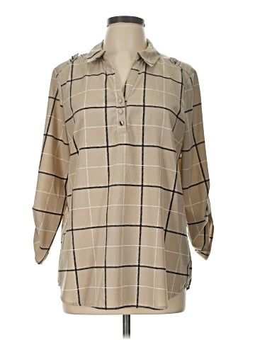 Adrienne Vittadini 3/4 Sleeve Blouse (view 1)