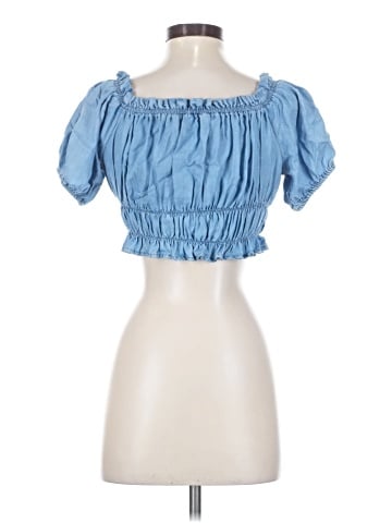 Love Tree Short Sleeve Blouse (view 2)