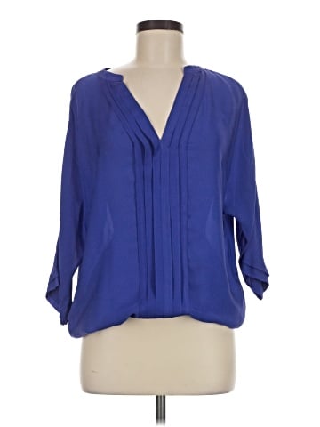 Joie 3/4 Sleeve Silk Top (view 1)