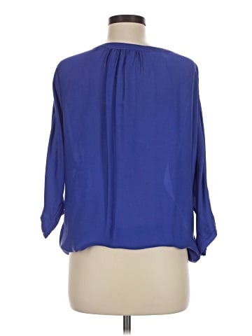 Joie 3/4 Sleeve Silk Top (view 2)