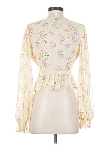 Lulus Long Sleeve Blouse (view 2)