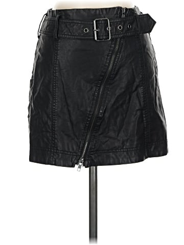 Free People Faux Leather Skirt (view 1)