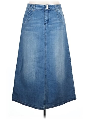 Baccini Denim Skirt (view 1)
