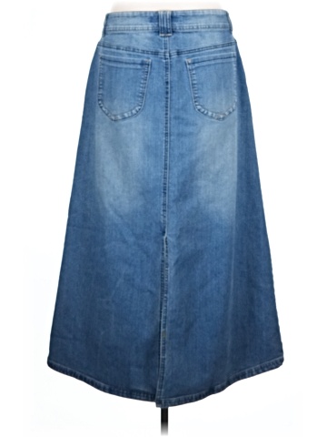 Baccini Denim Skirt (view 2)