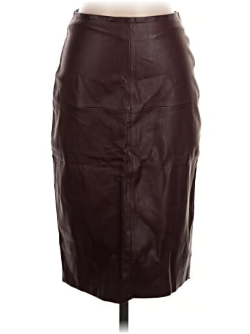 MNG Faux Leather Skirt (view 1)