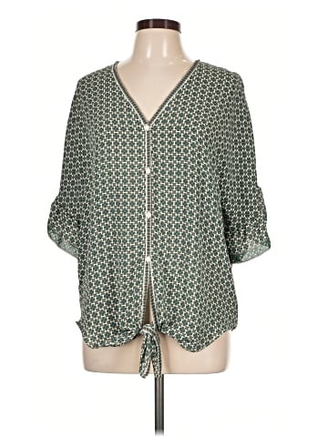 Max Studio 3/4 Sleeve Blouse (view 1)