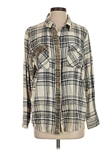 Vintage Havana Long Sleeve Button-Down Shirt (view 1)