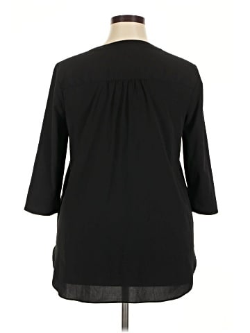 Attention 3/4 Sleeve Blouse (view 2)