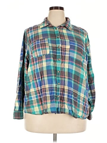 SONOMA life + style Long Sleeve Button-Down Shirt (view 1)