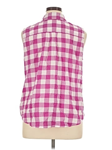 St. John's Bay Sleeveless Button-Down Shirt (view 2)