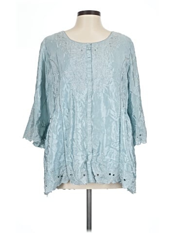 Coldwater Creek 3/4 Sleeve Blouse (view 1)