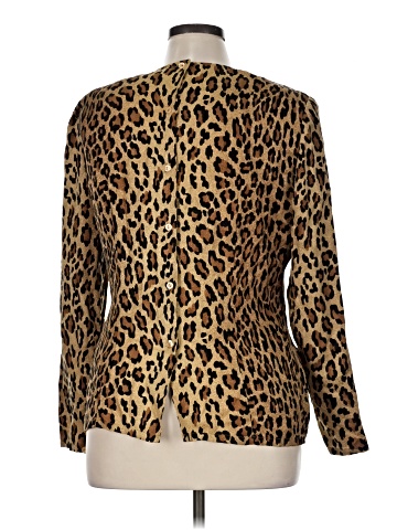 Carlisle Long Sleeve Silk Top (view 2)