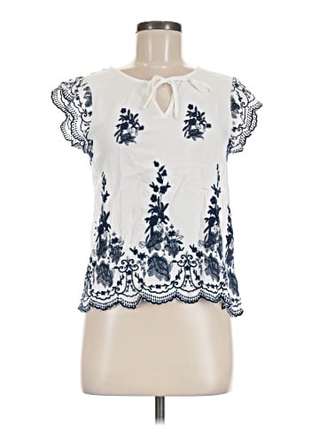 Sweet Wanderer Short Sleeve Blouse (view 1)