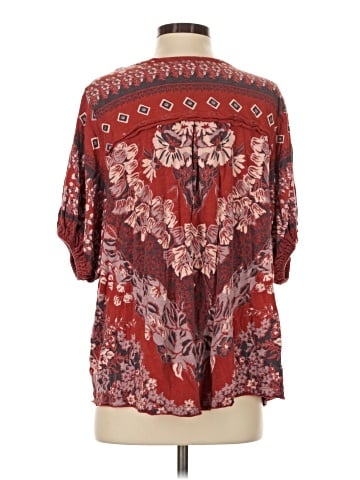 Free People 3/4 Sleeve Blouse (view 2)