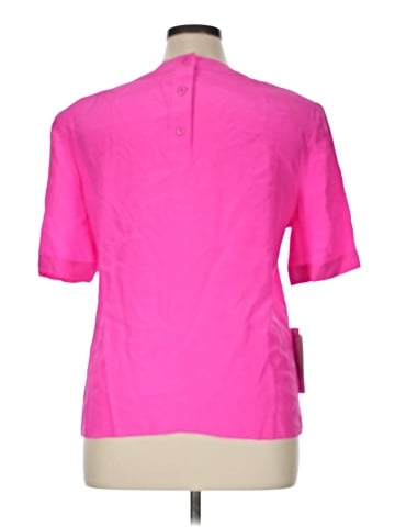 Carlisle Short Sleeve Silk Top (view 2)