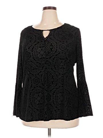 Style&Co Long Sleeve Blouse (view 1)