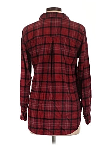 American Eagle Outfitters Long Sleeve Button-Down Shirt (view 2)