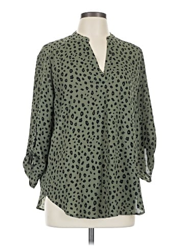 Lush 3/4 Sleeve Blouse (view 1)