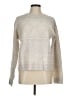 Splendid Solid Silver Pullover Sweater Size M - photo 1