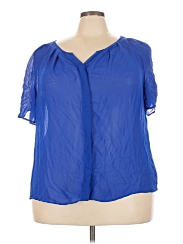 Apt. 9 Short Sleeve Blouse (view 1)