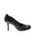 Max Studio Graphic Black Heels Size 8 1/2 - photo 1